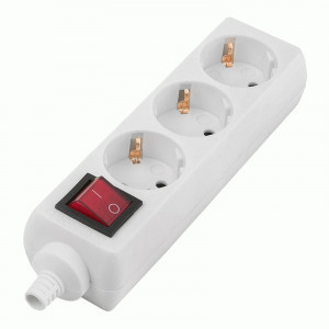 General сет. удлинитель ПВС 3х1 3роз. 10м 16А земля, выкл. GES-16-3x100-3-10m-S 470106