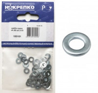 Шайба оцинкованная диаметр 4 мм (80 шт BL) НАКРЕПКО 103101