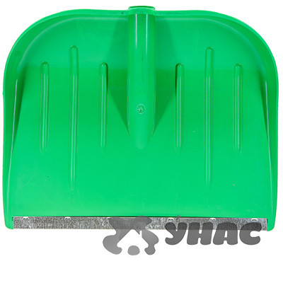 Лопата снег. пласт с пл. 460х370 Аляска d40 зелен (10)