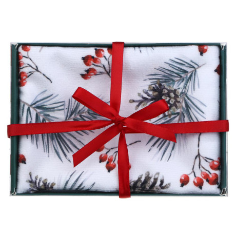 PROVANCE Фелиз Полотенце кухонное в подарочной упаковке, 100% полиэстер, 40х60см