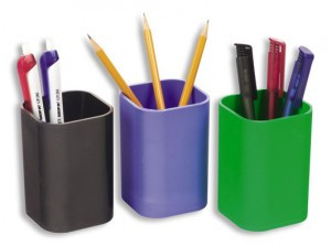 Подставка стакан для ручек Attache, черный 865