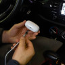 NG Кабель для зарядки магнитный поворотный 3 в 1, iP/Micro USB/Type-C, 1м, 2.4, тканевая оплетка