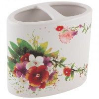 &quot;Держатель для зубных щеток Летнее настроение, керамика, TBH-SUM, 6515 Рыжий Кот