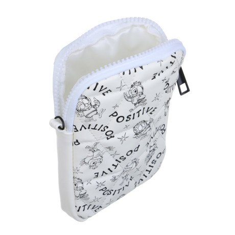 Попугай Кеша Кошелек мини наплечный 18,5х12см, 1 отд., метал.цепь, иск.кожа, прошивка, 2 дизайна