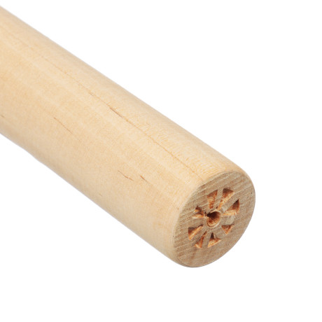 Скалка деревянная, 30х3см