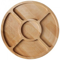 Менажница круглая d=28 см, 5 секций 106133 Mallony