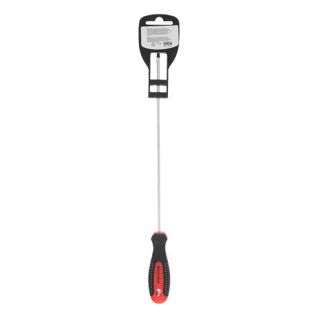 Отвертка Fusion, SL3 х 200 мм, CrV, трехкомпонентная рукоятка "Anti slip" Matrix