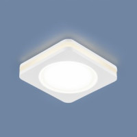 Elektrostandard св-к св/д встр. DSK80 5W(450lm) 4200K квадрат подсветка 80(63)x25 алюм IP20 a030032