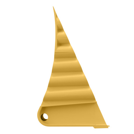 Упор противооткатный для грузового транспорта, ЖЕЛТЫЙ, 35 т, 473х200х205 мм Stels