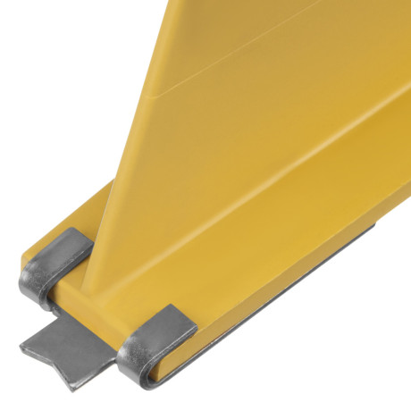 Упор противооткатный для грузового транспорта, ЖЕЛТЫЙ, 35 т, 473х200х205 мм Stels