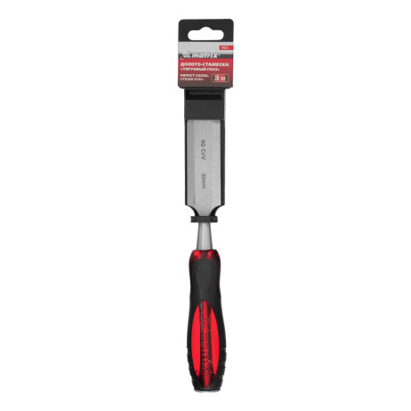 Долото-стамеска "Тигровый глаз", 30 мм, двухкомпонентная обрезиненная рукоятка Matrix