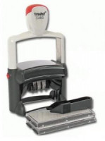 Датер самонаб. металл. 6 строк +дата, оттиск 68*47мм сине-красный, TRODAT 5485