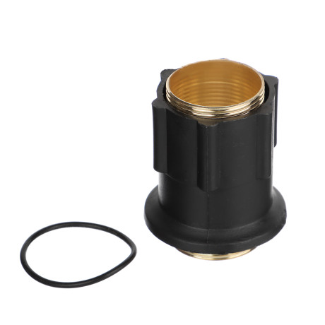 СоюзКран Смеситель для кухни, силиконовый излив, кер. картридж 35мм, черный, нерж. сталь, SS01-С132