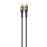 ВСЁГАЗИН Кабель для зарядки Techno Type-C-iP, 1м, Быстрая зарядка 2.4А, PD 22W, нейлон, черный