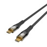 ВСЁГАЗИН Кабель для зарядки Techno Type-C-iP, 1м, Быстрая зарядка 2.4А, PD 22W, нейлон, черный