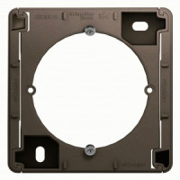 Systeme Electric GLOSSA кор.-переходник ОУ 1 мест. шоколад GSL000800 (2!)