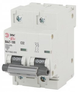 ЭРА PRO автоматический выкл. NO-902-274 ВА47-100 2P 32А 10 кА хар-ка С 2001