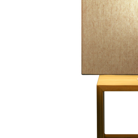 BY Светильник переносной настольный Бари, 27 см, E14, 40Вт, 230В бамбук, металл, текстиль, бежевый