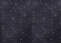 Гирл-занавес ул. Св/д дождь 2х1,5м/20нит, мерц,бел.провод, БЕЛЫЕ 360LED без б/п 235-221 Neon Night