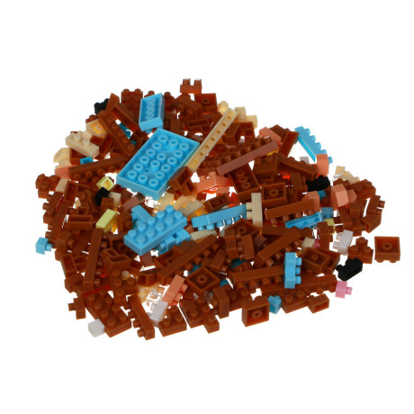 Конструктор мини 3D "Кругляшики", ABS, 7,8х4,1х11,3см, 6 видов