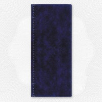 Визитница настольная на 96 визиток 2350И-201, ПВХ, синий, Россия 107242