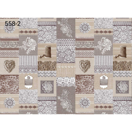 Скатерть Кармен 135х160 с бейкой 558/2 Кружево Тверь