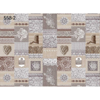 Скатерть Кармен 135х160 с бейкой 558/2 Кружево Тверь