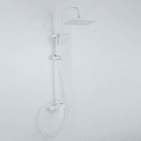 СоюзКран Душ сист с цинк смесит (картридж 35мм), верх 1 реж 300*200мм, ручн 3 реж 105*125мм, белый