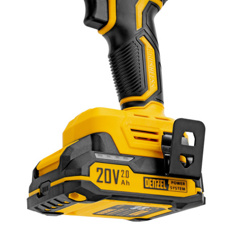 Дрель-шуруповерт аккумуляторная бесщет. CDH-BL-20, Li-Ion, 20 В// Denzel