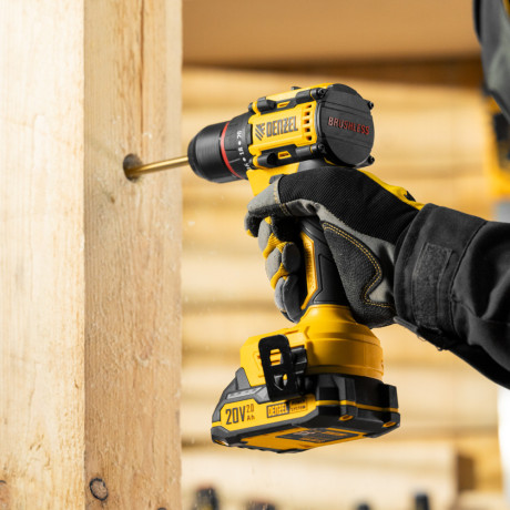 Дрель-шуруповерт аккумуляторная бесщет. CDH-BL-20, Li-Ion, 20 В// Denzel