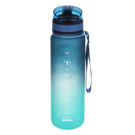 Бутылка спортивная с замком тм BY SPORT, 650мл, РС, РР, 2 цвета