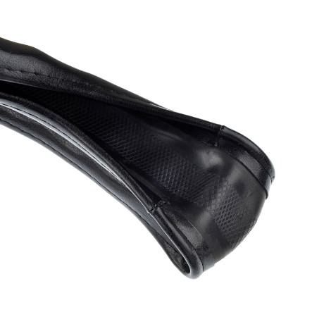 ЕРМАК   Оплетка руля, натуральная кожа глянец, цвет черный, размер M