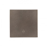 EKF Валенсия лиц. панель выкл. проходн. 1 кл. 10А графит Al/Cu (корпус PC) ESV10-L-025-60