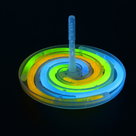 SILAPRO Ветряк светящийся неоновый 3 в 1, PE, PP, 25х8 см