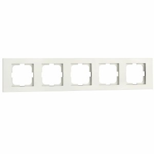 OVIVO Рамка СУ 5 местн. GRANO крем, 400-020000-250