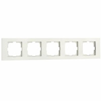 OVIVO Рамка СУ 5 местн. GRANO крем, 400-020000-250