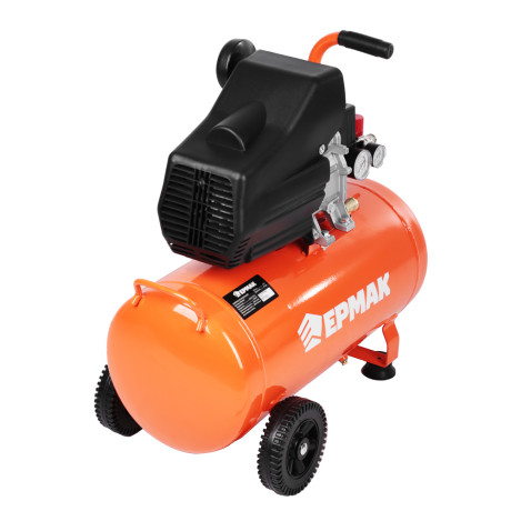 ЕРМАК Компрессор воздушный 200-50-1,5, 1 поршень, мощность 1500Вт, 50л, 200л/мин