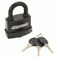 Замок навес Апекс PDR-50-70 всепогод Ш71*В103мм, дуж d=11,5мм автомат 3анг кл. Блистер (24,6)