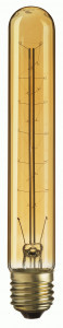 Navigator T30 E27 60W трубчатая золотистая, Винтаж NI-V-T30-S24-60-230-E27-CLG 71955