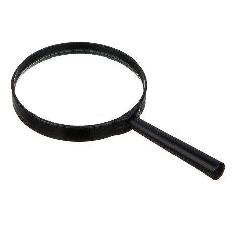 Лупа увеличительная d10см, пластик, 3-х кратное увеличение