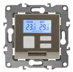 ЭРА 12 мех. термостат (терморегулятор) универс., СУ 230В-Imax16А автоклеммы 12-4111-04 1154