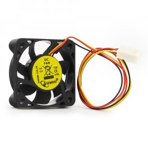 Вентилятор Gembird D40SM-12A-25 40x40x10, втулка, 3 pin, провод 0,25 м