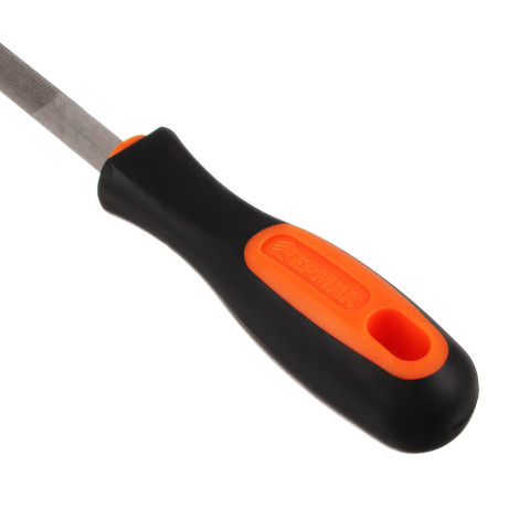 ЕРМАК Напильник с пластиковой ручкой трехгр. 200мм, №2