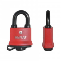 Замок навесной БУЛАТ ВС 1-П54 ПЛ Ш54*В78 всепогодный d=8,6мм автомат 5 анг.кл. (48,6)