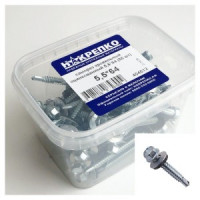 Саморез кровельный оцинкованный 5,6*64 (50 шт EC) (цена за уп) НАКРЕПКО 404512