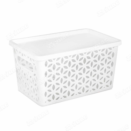 Корзина МИРАЖ 290х190х150мм крышка БЕЛ БШ8369 (15)