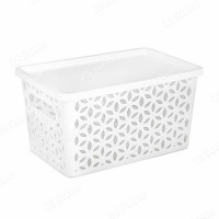 Корзина МИРАЖ 290х190х150мм крышка БЕЛ БШ8369 (15)