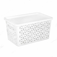 Корзина МИРАЖ 290х190х150мм крышка БЕЛ БШ8369 (15)