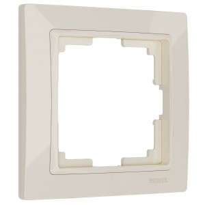 Werkel рамка СУ 1 мест. Snabb Basiс (слоновая кость, basiс) W0012003 a051297