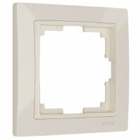 Werkel рамка СУ 1 мест. Snabb Basiс (слоновая кость, basiс) W0012003 a051297